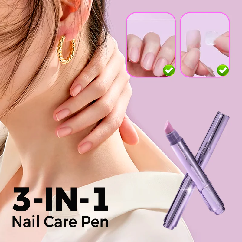 🌟ACQUISTA 1 E RICEVI 1 GRATIS🌟Nuova penna per la cura delle unghie 3 in 1 ag