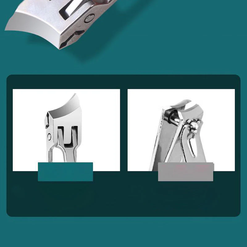 💥Sconti caldi -78% DI SCONTO 🎉 Tagliaunghie inclinato anti-schizzi con apertura larga - Image 2