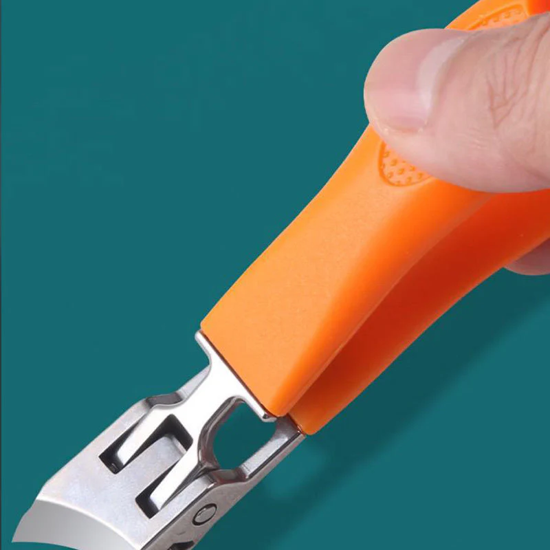 💥Sconti caldi -78% DI SCONTO 🎉 Tagliaunghie inclinato anti-schizzi con apertura larga - Image 3