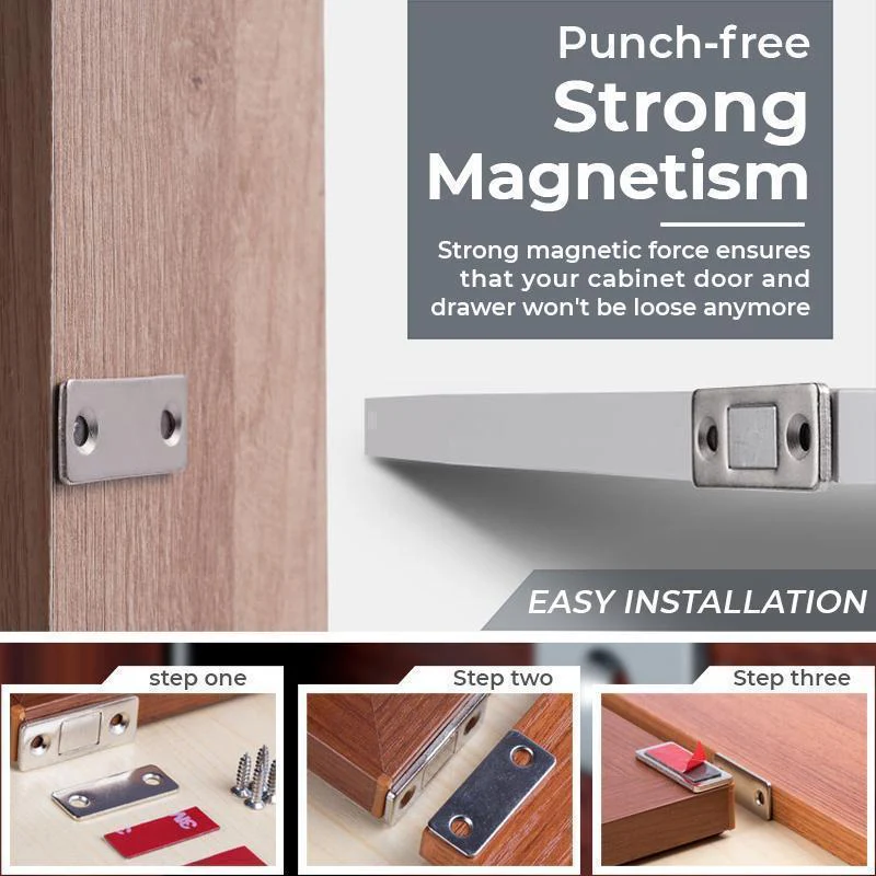 🎁 Offerta speciale 53% di sconto 🔥 Chiudiporta magnetico non perforato - Image 3