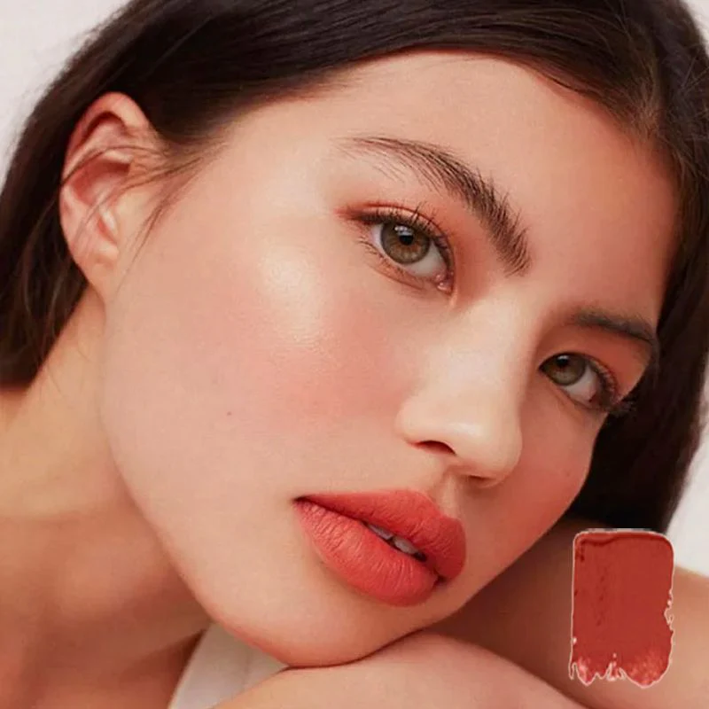 Bel regalo per donne delicate! Smalto per rossetto opaco vellutato antiaderente in 5 colori - Image 5