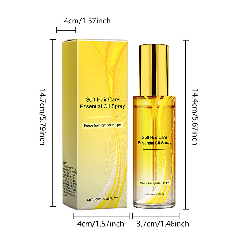 Olio essenziale nutriente leggero per capelli - Image 12