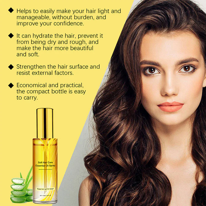 Olio essenziale nutriente leggero per capelli - Image 5