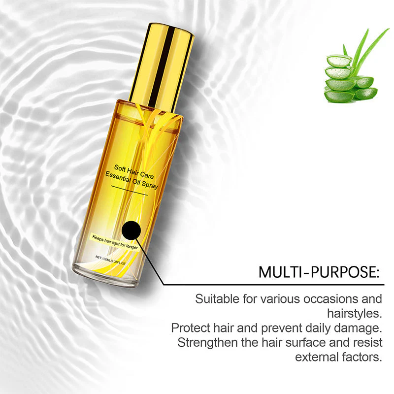 Olio essenziale nutriente leggero per capelli - Image 9