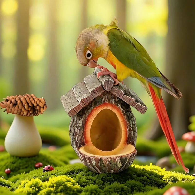 Mangiatoia per uccelli da esterno per decorare il giardino - Image 2