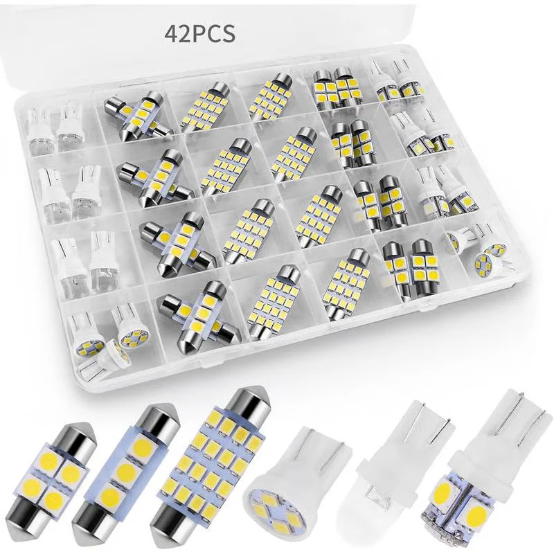 42 Luci LED per Interni Auto