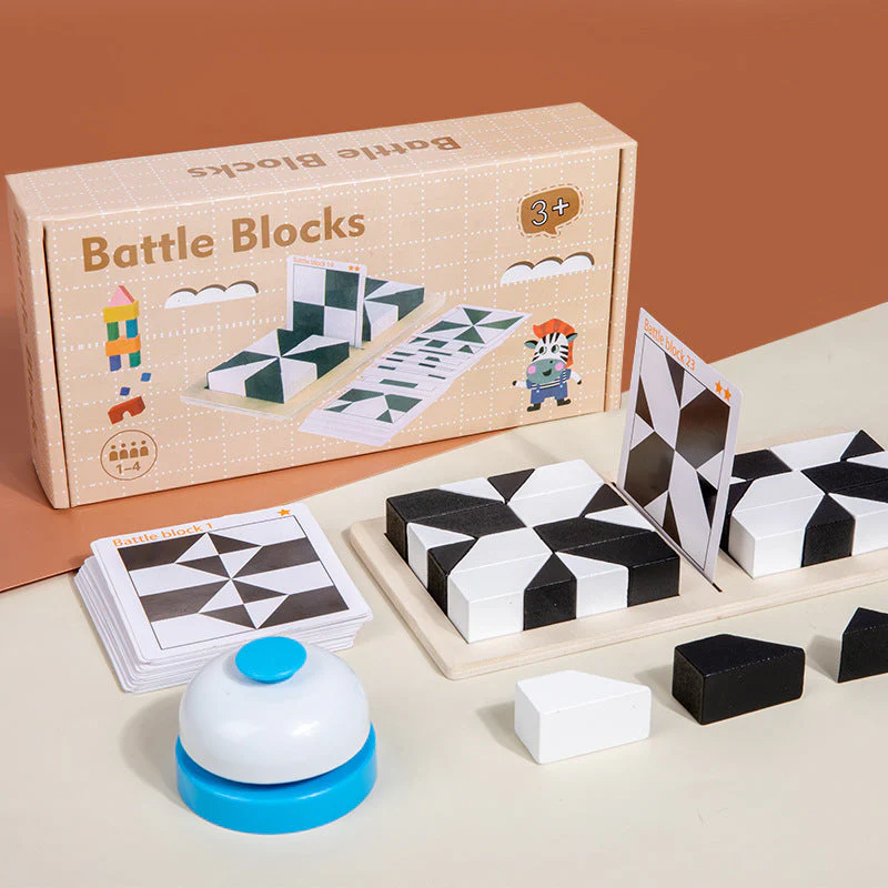 Puzzle nascosto blocchi di costruzione giocattoli puzzle per coltivare l'immaginazione spaziale dei bambini capacità Parent-Child Interactive BoardGame - Image 6