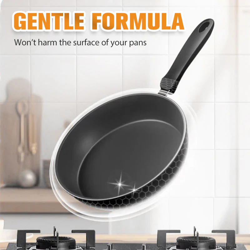 Pasta potente per rimuovere residui bruciati dalle pentole - Image 3
