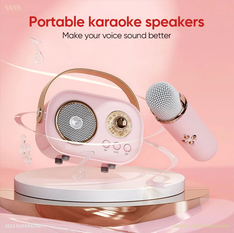 Altoparlante Bluetooth portatile con microfono wireless - Image 3