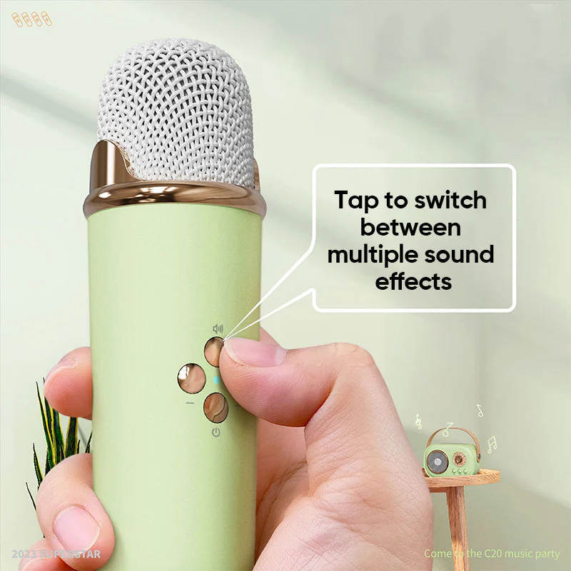 Altoparlante Bluetooth portatile con microfono wireless - Image 7