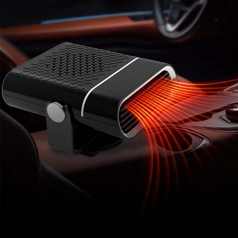 Riscaldatore portatile per auto 2 in 1 con rotazione a 360°
