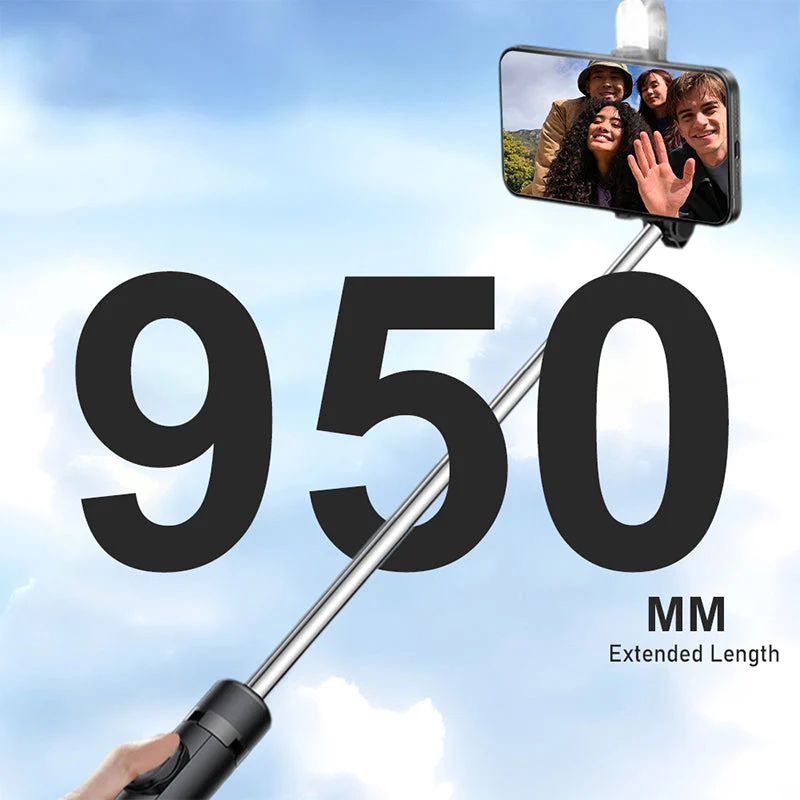 Treppiede portatile per selfie con Bluetooth a 4 gambe - Image 5