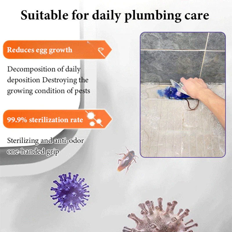 🔥 Nuovo Bestseller ❤️‍🔥  Detergente per Scarichi Multiuso Potente Anti-Ingorgo in Polvere - Image 3