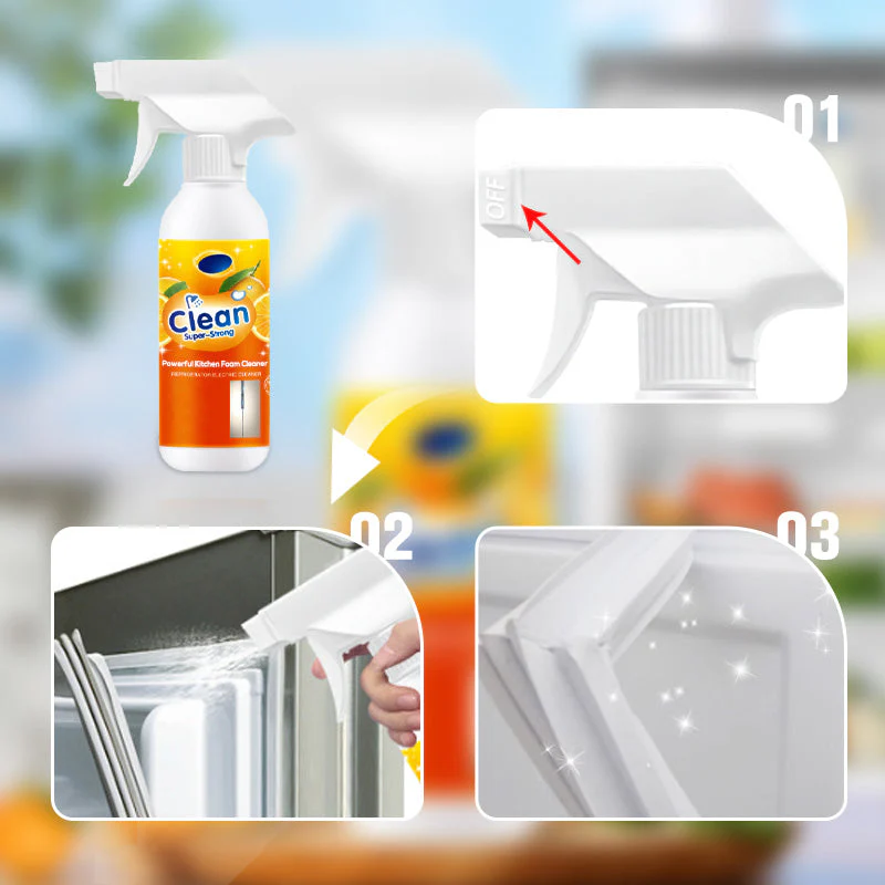 🔥Prezzo a metà prezzo per un periodo limitato🔥 Detergente schiumogeno potente per la cucina - Image 8