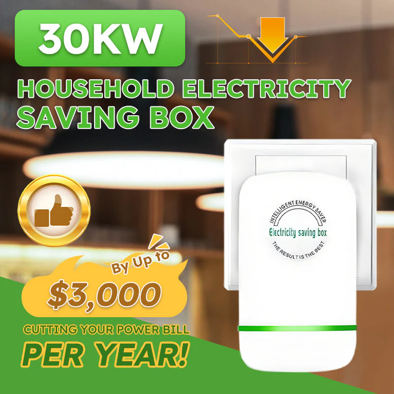 🏠 ACQUISTA 2, OTTIENI 1 GRATIS ! ⚡ Scatola per il Risparmio Elettrico Domestico – Riduce i Consumi, Stabile & Sicura 🔌