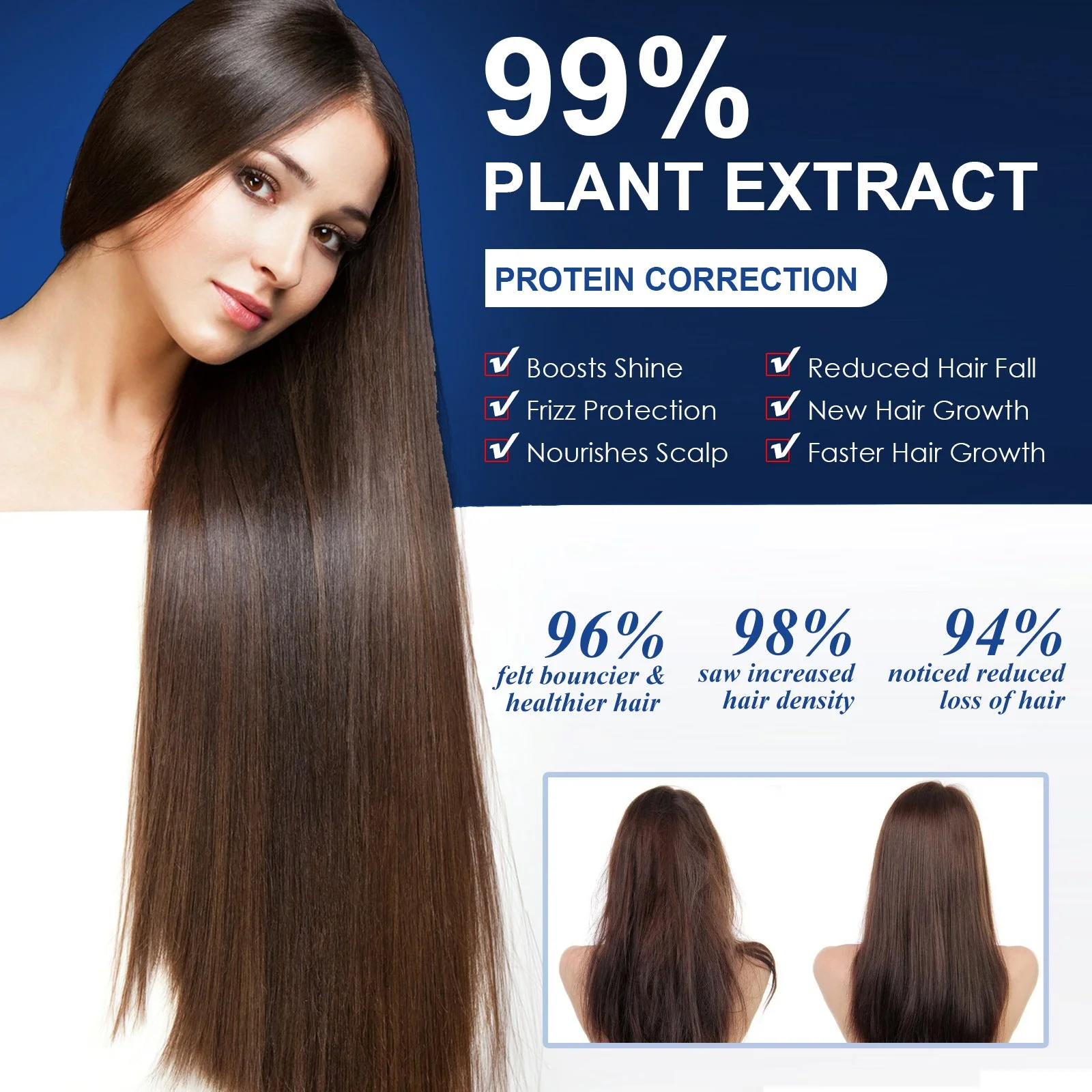 Balsamo lisciante proteico: ripara la struttura dei capelli e ammorbidisce l'effetto crespo - Image 3