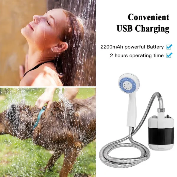 🛀 Vendita calda 50% OFF💦Doccia portatile per il campeggio con pompa dell'acqua - Image 2