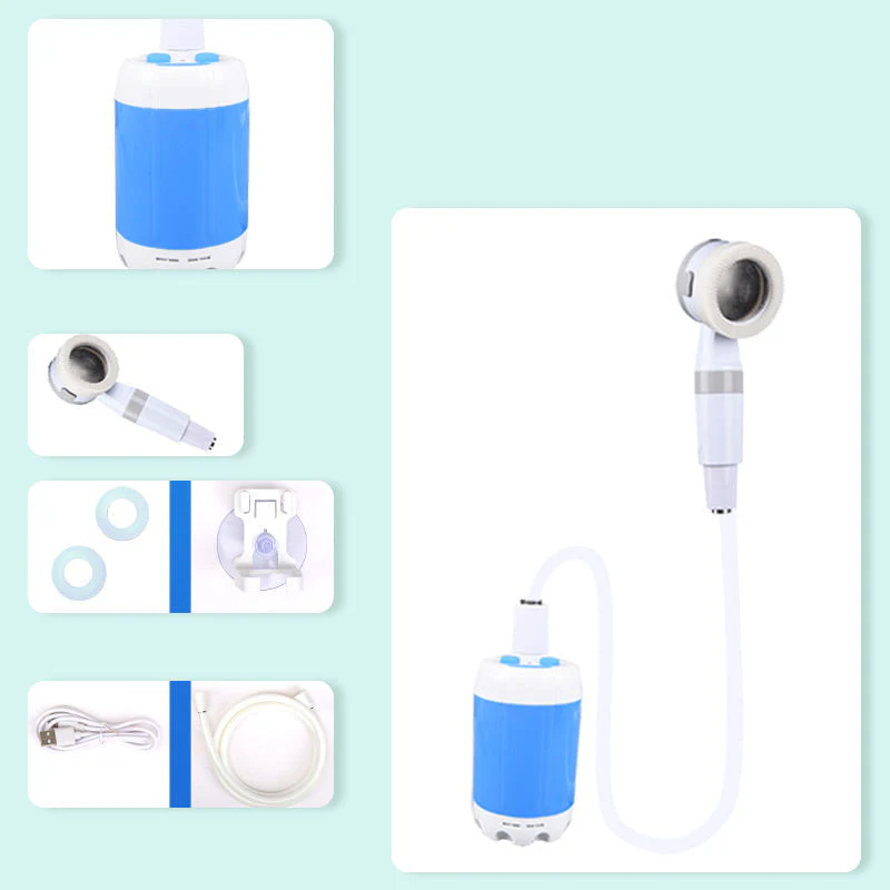 🛀 Vendita calda 50% OFF💦Doccia portatile per il campeggio con pompa dell'acqua - Image 5