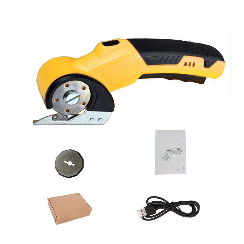 Kit Forbici Elettriche per Tessuto, Ricaricabili e Senza Fili, Taglierina Portatile - Image 10
