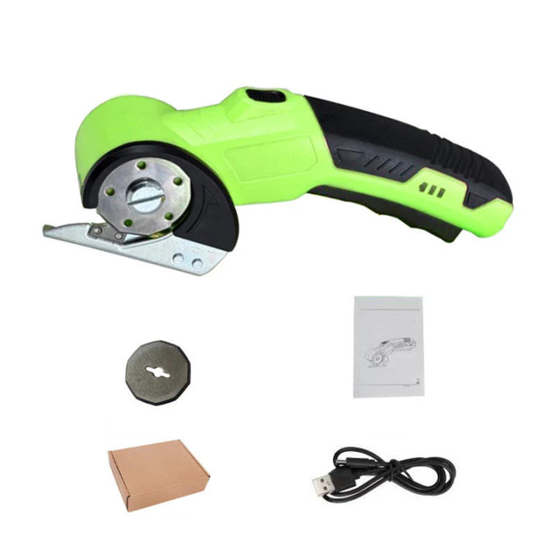 Kit Forbici Elettriche per Tessuto, Ricaricabili e Senza Fili, Taglierina Portatile - Image 14