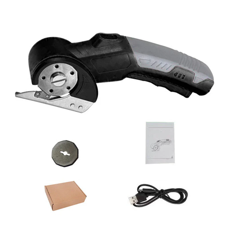 Kit Forbici Elettriche per Tessuto, Ricaricabili e Senza Fili, Taglierina Portatile - Image 16