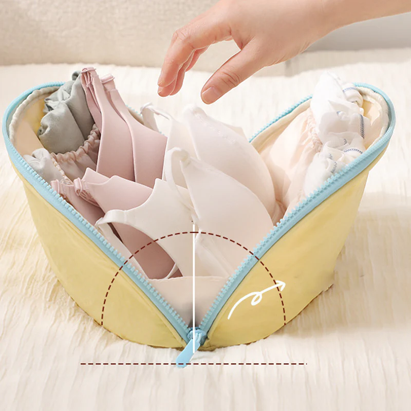 Borsa organizer portatile da viaggio per biancheria intima - Image 2
