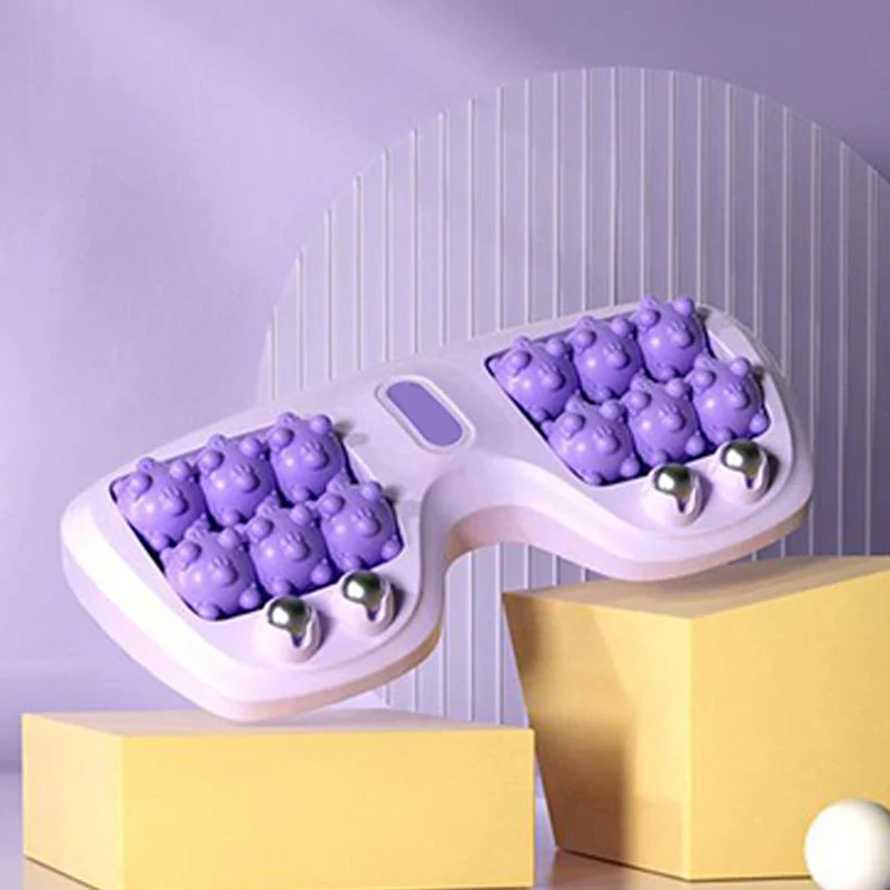⏰Hot Sale💜Rullo massaggiante portatile doppio per piedi💜