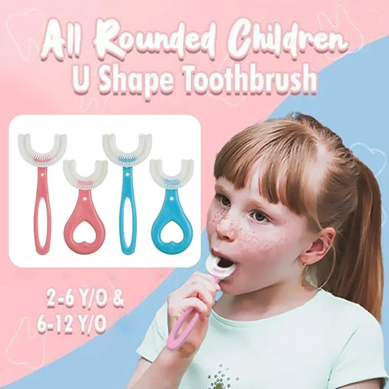 🦷Spazzolino da denti a forma di U per bambini tutto tondo🎁 - Image 20