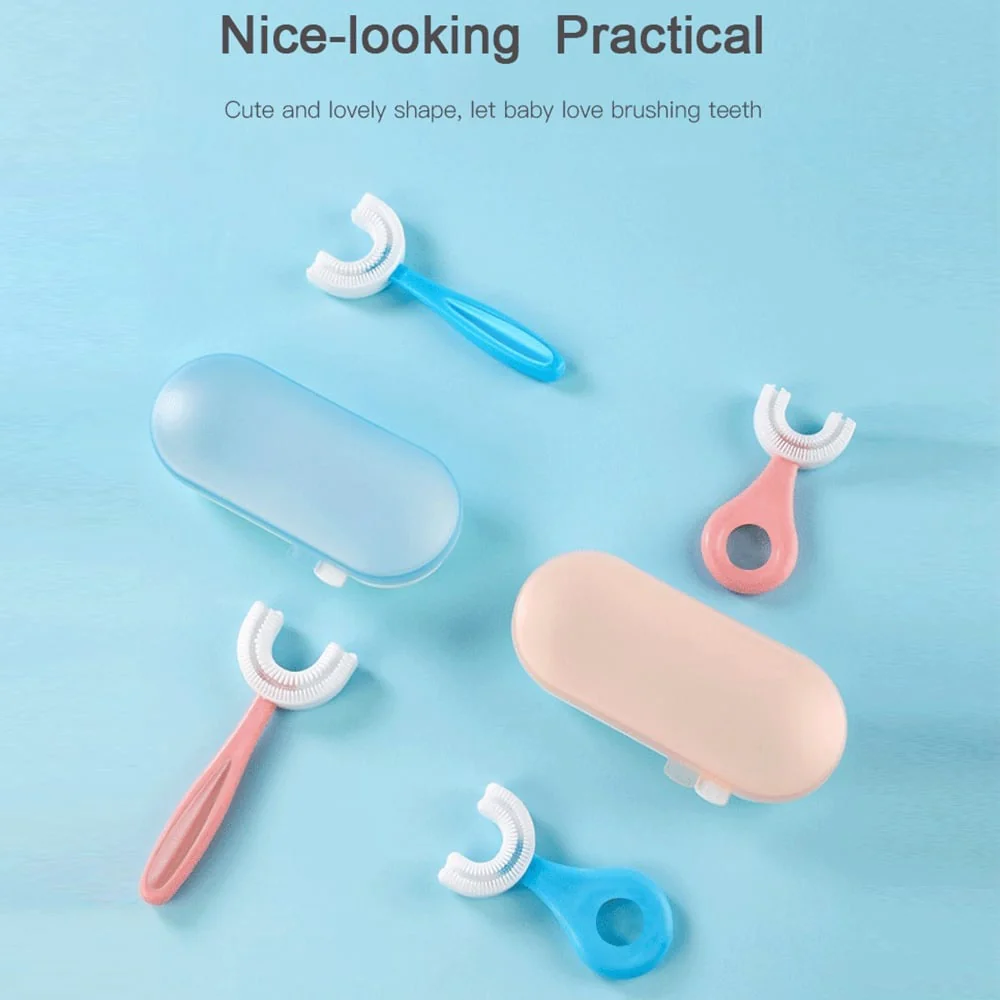 🦷Spazzolino da denti a forma di U per bambini tutto tondo🎁 - Image 6