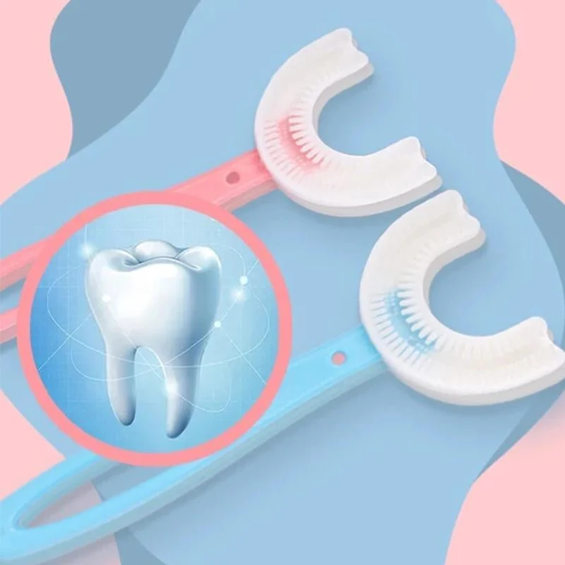 🦷Spazzolino da denti a forma di U per bambini tutto tondo🎁 - Image 7