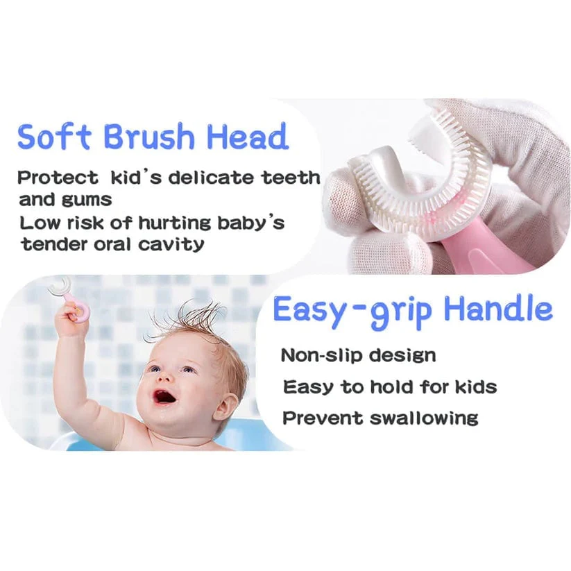 🦷Spazzolino da denti a forma di U per bambini tutto tondo🎁 - Image 9