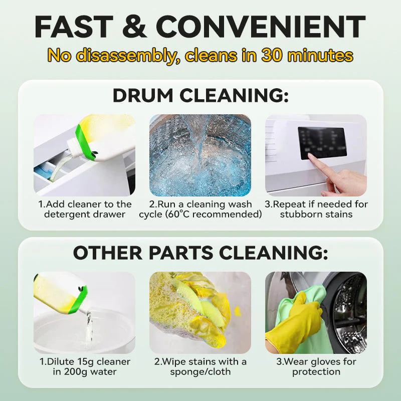 🧼Detergente per lavatrice anti-odore e anti-muffa - Image 7