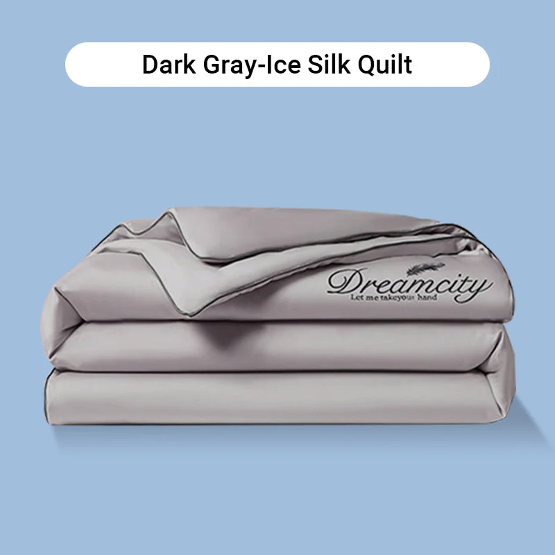 💖 Saldi imperdibili - 50% di sconto💖 ❄️ Set da letto estivo in seta ghiacciata, quattro pezzi🛏️ - Image 17