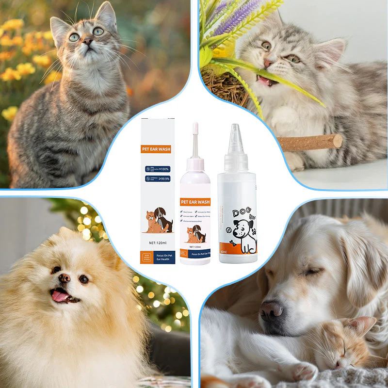 📢📢Achetez-en 2 obtenez-en 1 gratuit🔥🔥Nettoyant pour oreilles pour chiens et chats - Image 7
