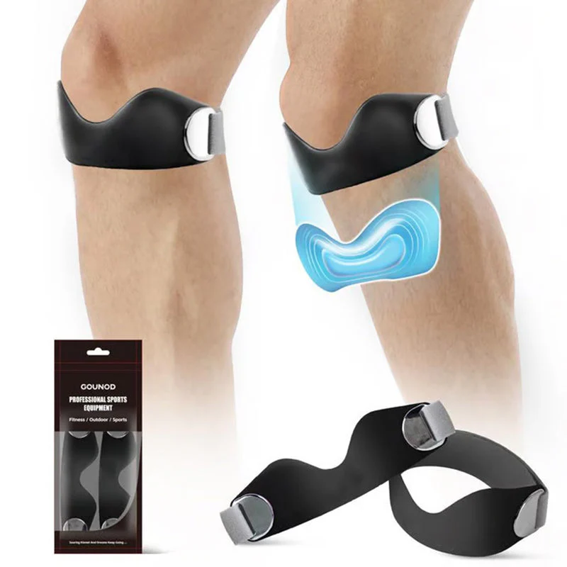 Cinghia in silicone per rotula per alleviare il dolore al ginocchio