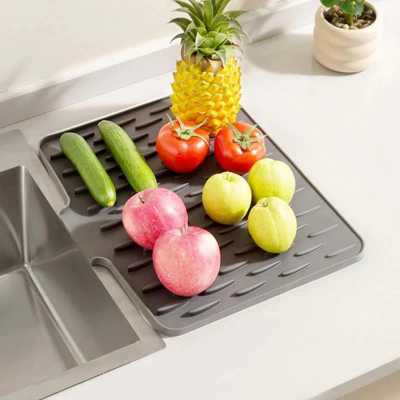 💥 Salva piano di lavoro in silicone no-spill - Tappetino termoresistente e antiscivolo per asciugare senza sgocciolare💥 - Image 5