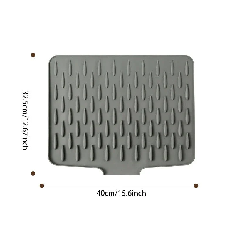 💥 Salva piano di lavoro in silicone no-spill - Tappetino termoresistente e antiscivolo per asciugare senza sgocciolare💥 - Image 7