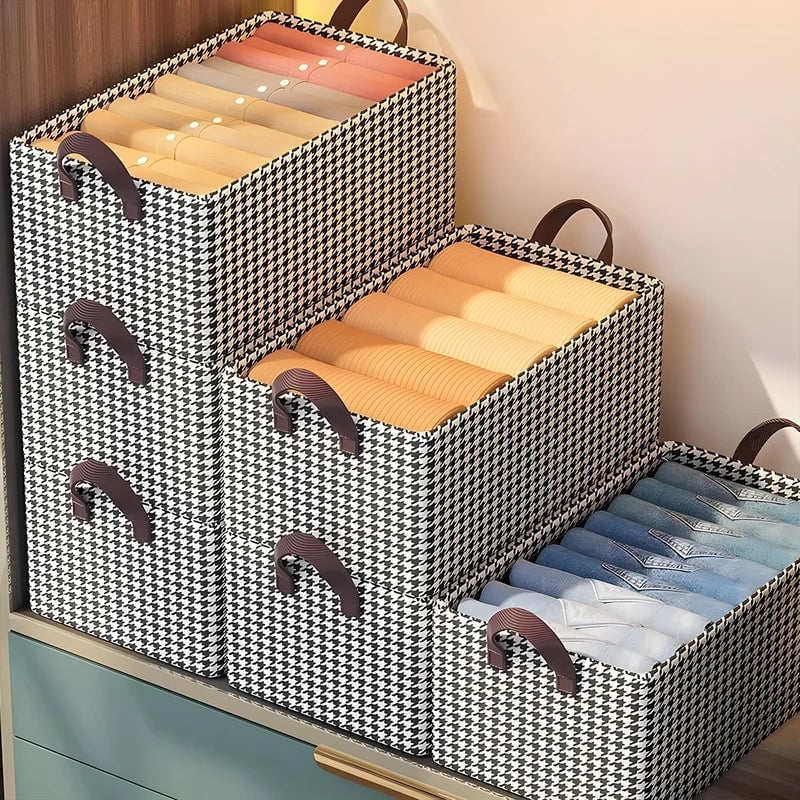 🎁ULTIMO GIORNO ACQUISTA 2 E NE OTTIENI 1 GRATIS!!⏳Organizer pieghevole per jeans da riporre nell'armadio - Image 7
