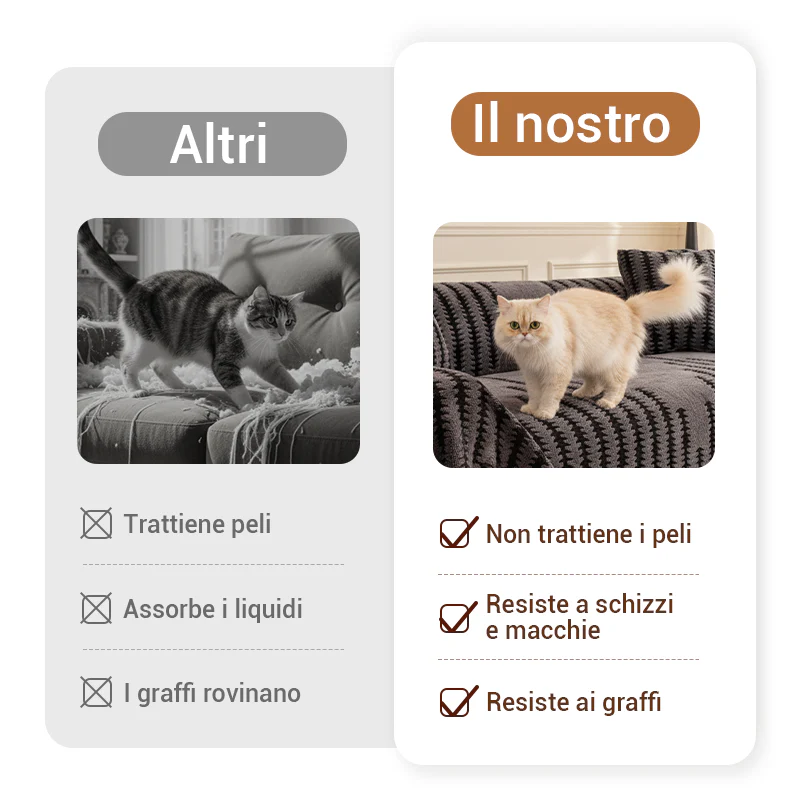 Copridivano morbido e antiscivolo in peluche - Image 4