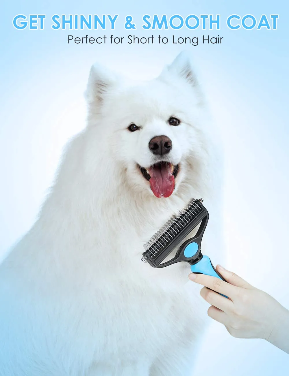 ⏰🔥SCONTO DEL 50% PER UN PERIODO LIMITATO!🔥OLTRE 50K+ VENDUTE!Spazzola professionale anti-muta per cani e gatti - Image 13