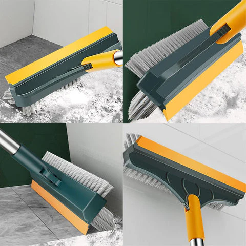 Spazzola per pulizia 2 in 1 con raschietto morbido - Image 10
