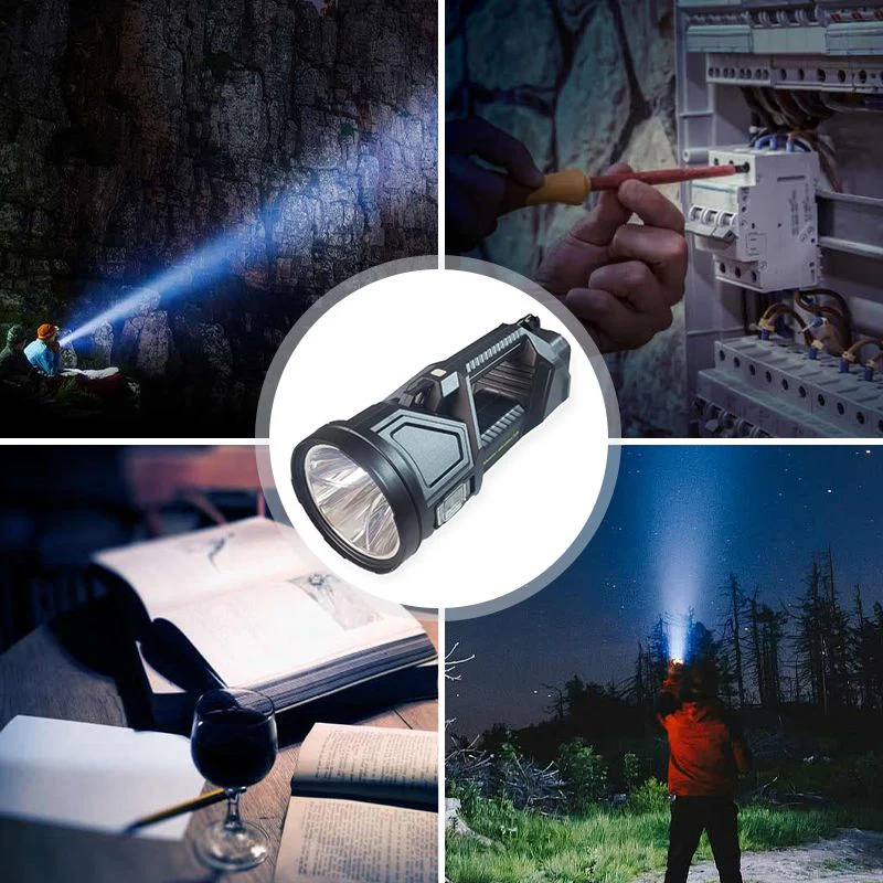 Torcia portatile super luminosa con faretto a doppia testa - Image 9