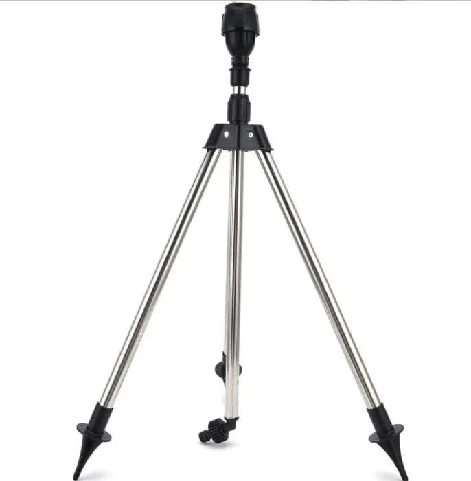 Irrigazione rotativa in acciaio inox treppiede telescopico supporto Sprinkler - Image 6