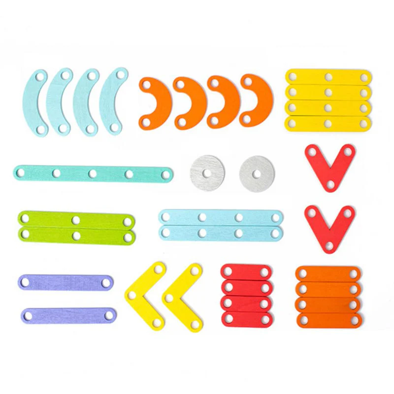 Puzzle Montessori con pannello forato 🎅Idea regalo di Natale!🎁Spedizione gratu - Image 7