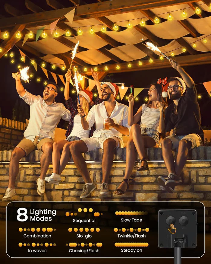 💝 Luci a LED da esterno a energia solare e impermeabili - Image 2