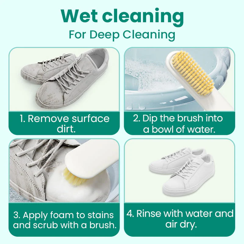 🎉Grandi Sconti - 50% di SCONTO🌟Detergente Multifunzionale Efficace e Delicato per Scarpe - Image 10