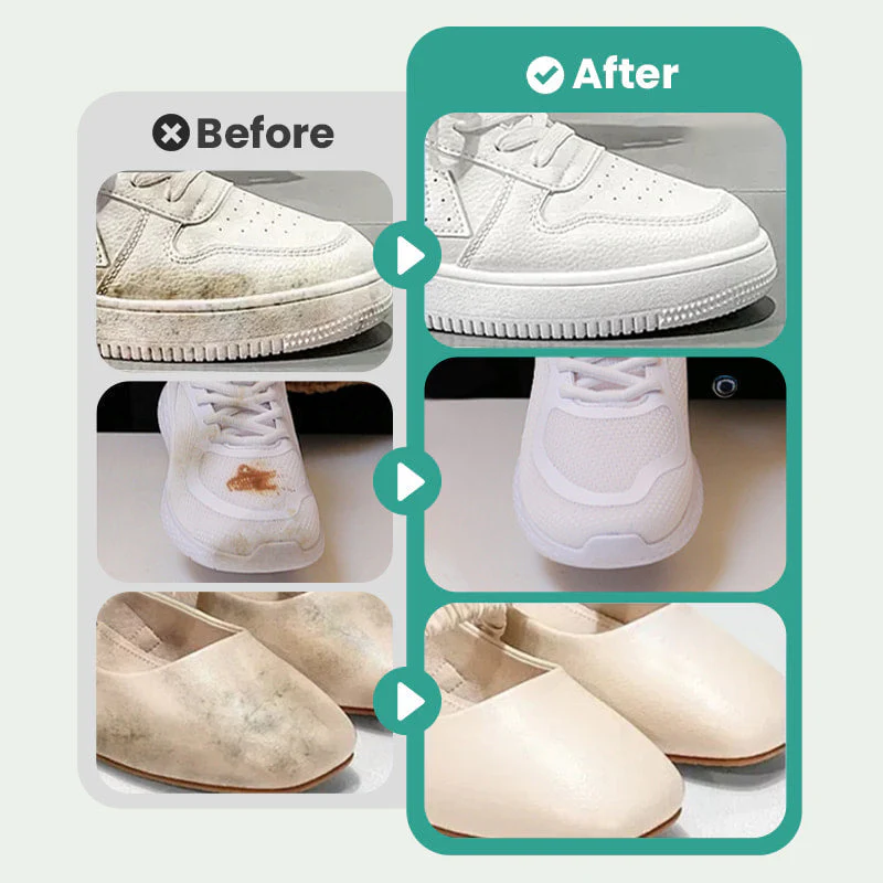 🎉Grandi Sconti - 50% di SCONTO🌟Detergente Multifunzionale Efficace e Delicato per Scarpe - Image 4