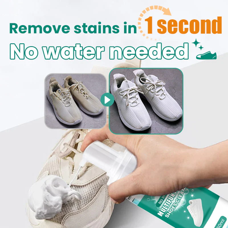 🎉Grandi Sconti - 50% di SCONTO🌟Detergente Multifunzionale Efficace e Delicato per Scarpe - Image 7