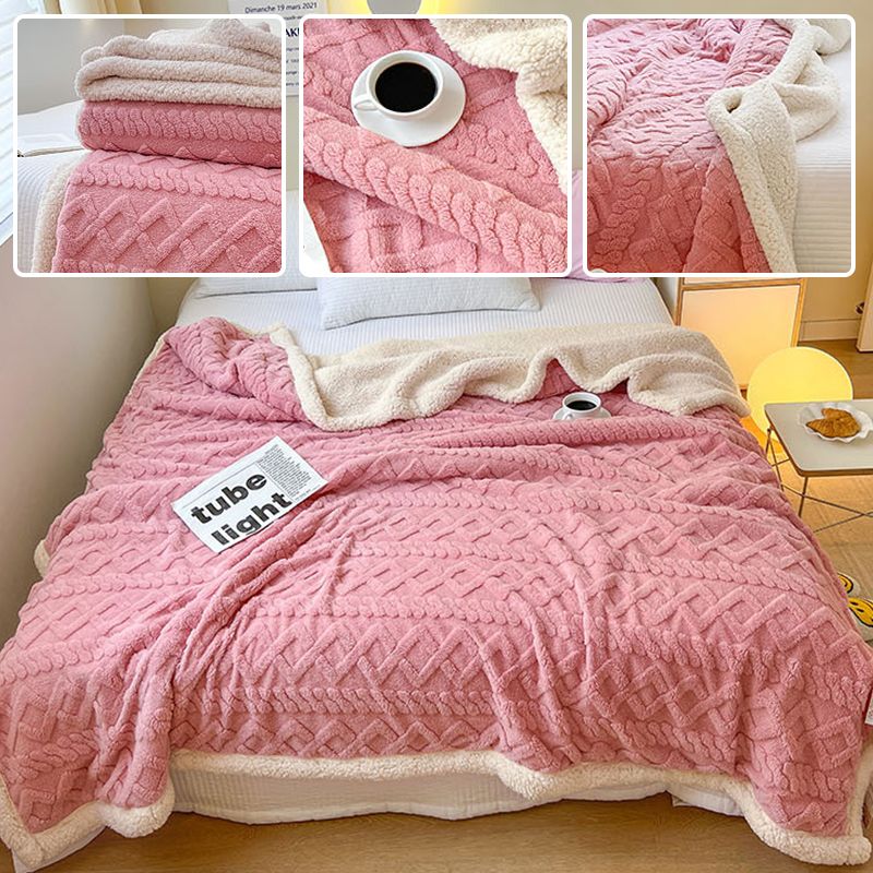 Coperta da tiro in imitazione cashmere ispessita successo - Image 3
