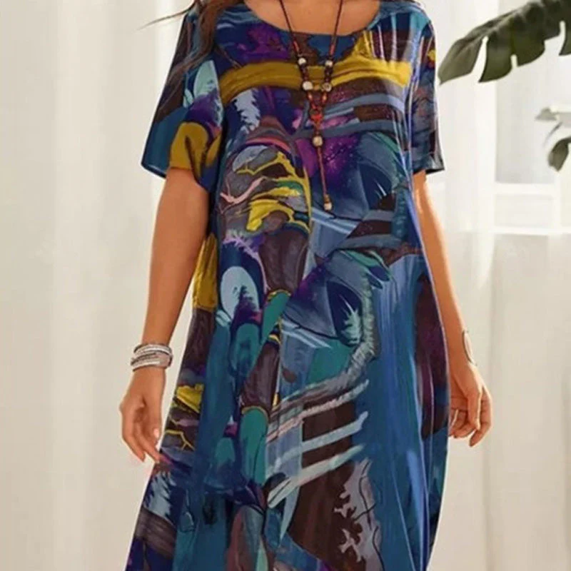 🎉Promozione dell'ultimo giorno - 50% di sconto💃Elegante abito in seta di gelso - Image 14